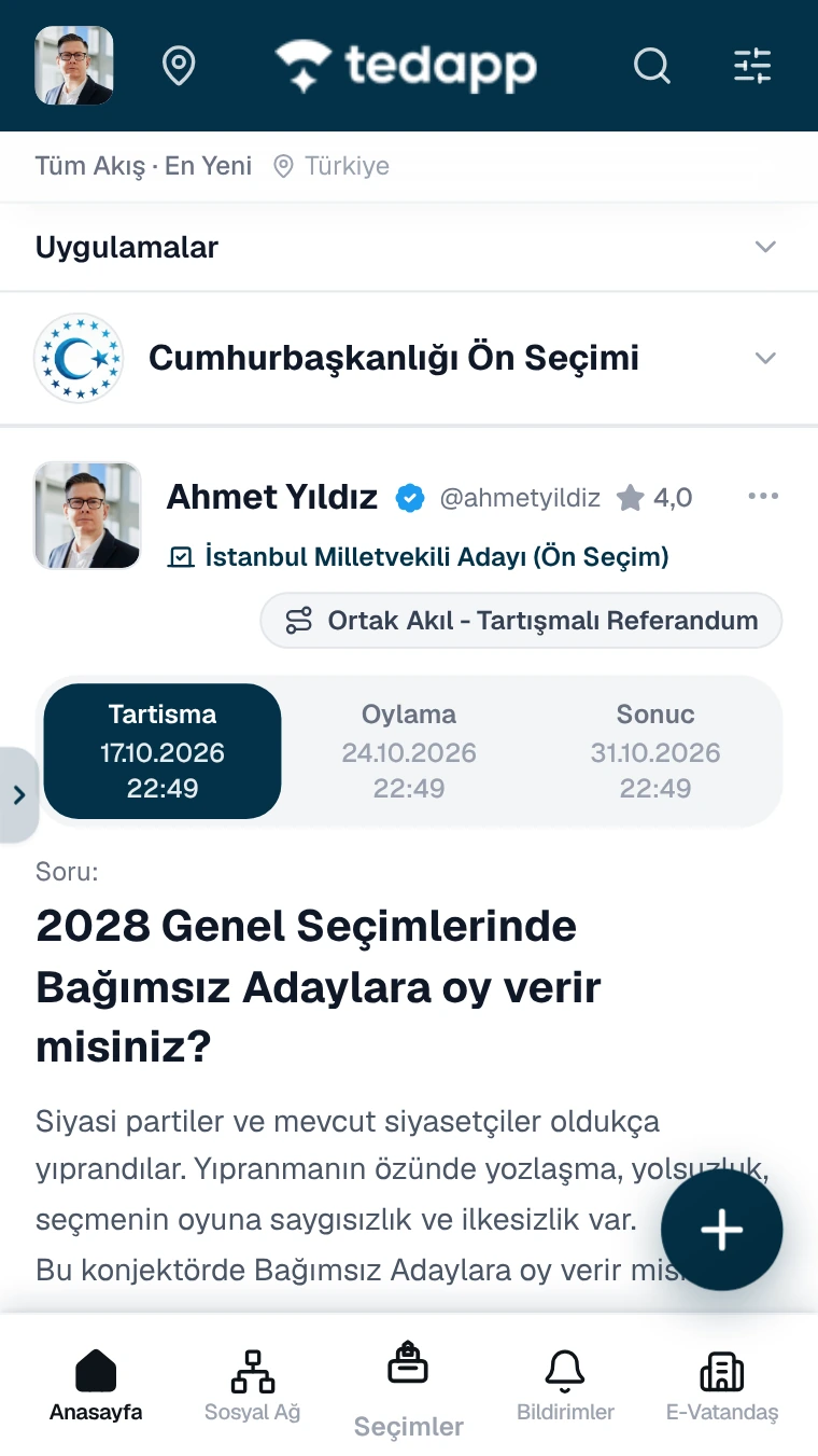 Ortak Akıl ve tartışmalı referandum